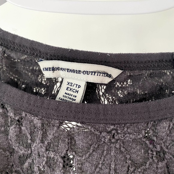 Lace Crop Top by American Eagle Outfitters Size XS - Picture 3 of 9